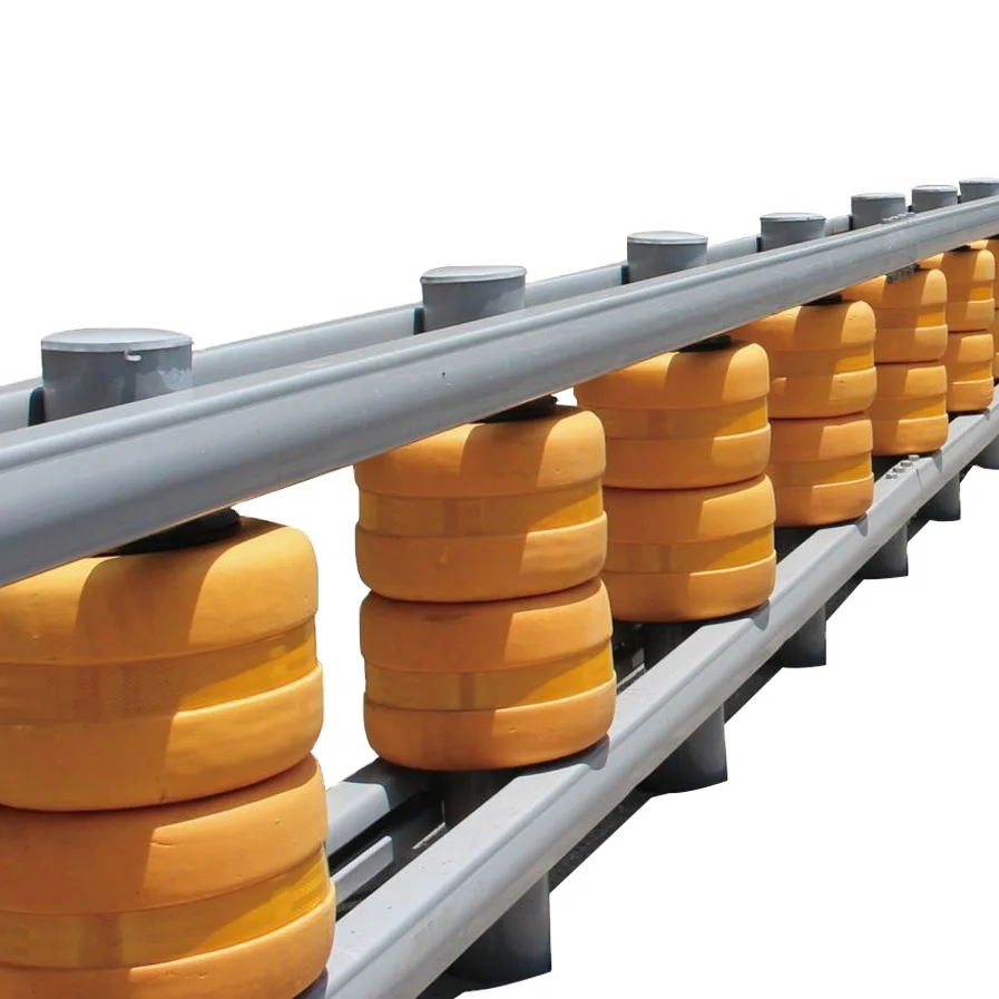 Traffic safety highway guardrail road barrier EVA roller barrier guardrail korea