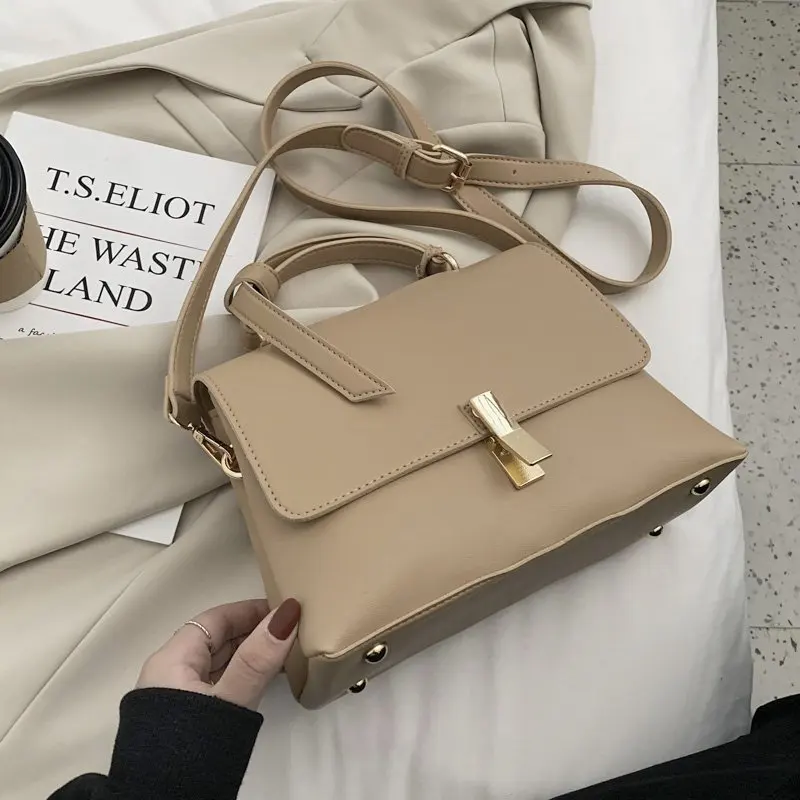 Vintage Fringe Tassel Leather Ladies Solid Color Patchwork Customised Canvas Small Designer Crossbody Bag