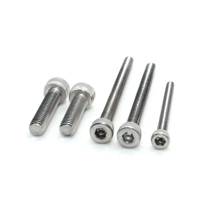 High Quality DIN 912 SS304 316 Stainless Steel Hexagon Socket Head Cap Screws allen bolts