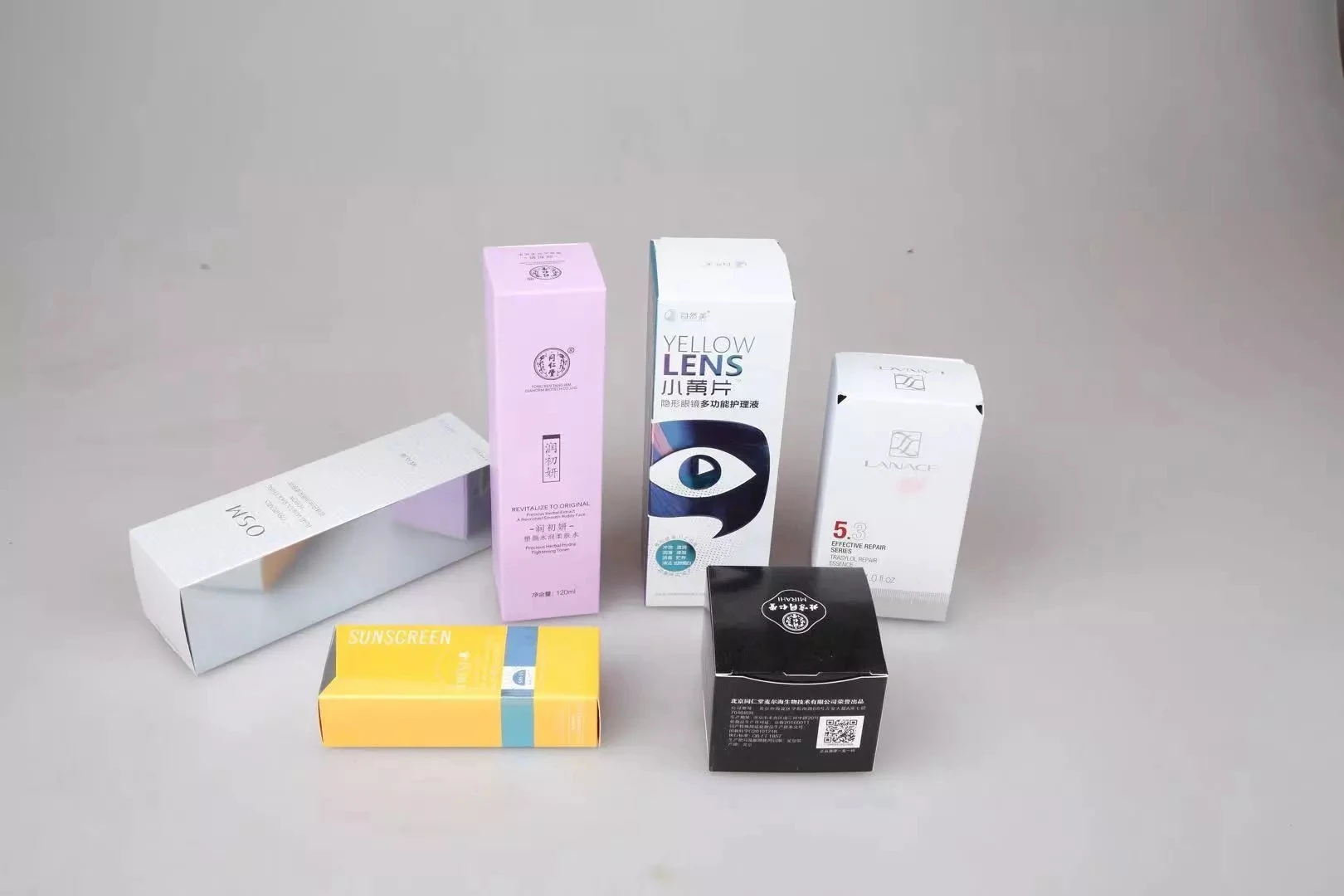 Полу-автоматическая машина для упаковки бутылок, мешков, вертикальных картонных коробок