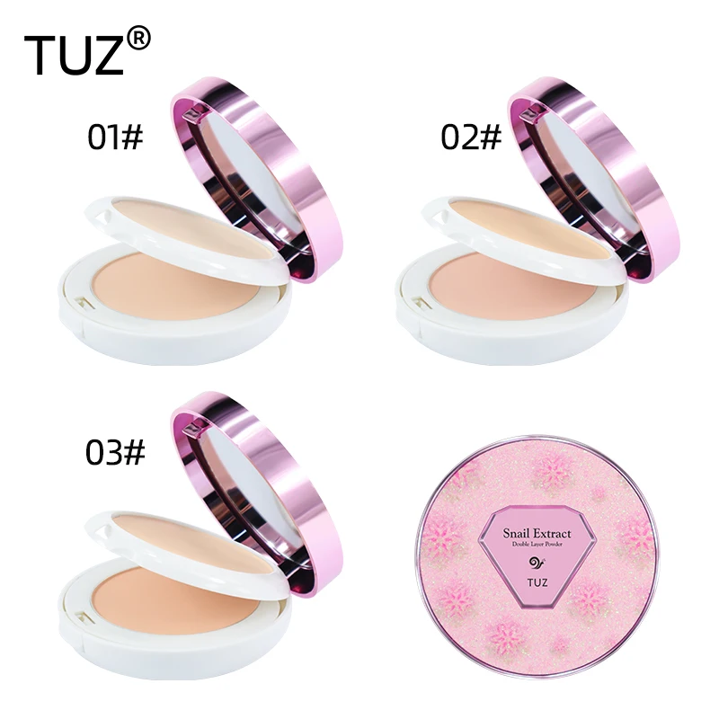 TUZ оптом OEM & ODM маскирующий поры экстракт коллагена улитки двухслойный порошок