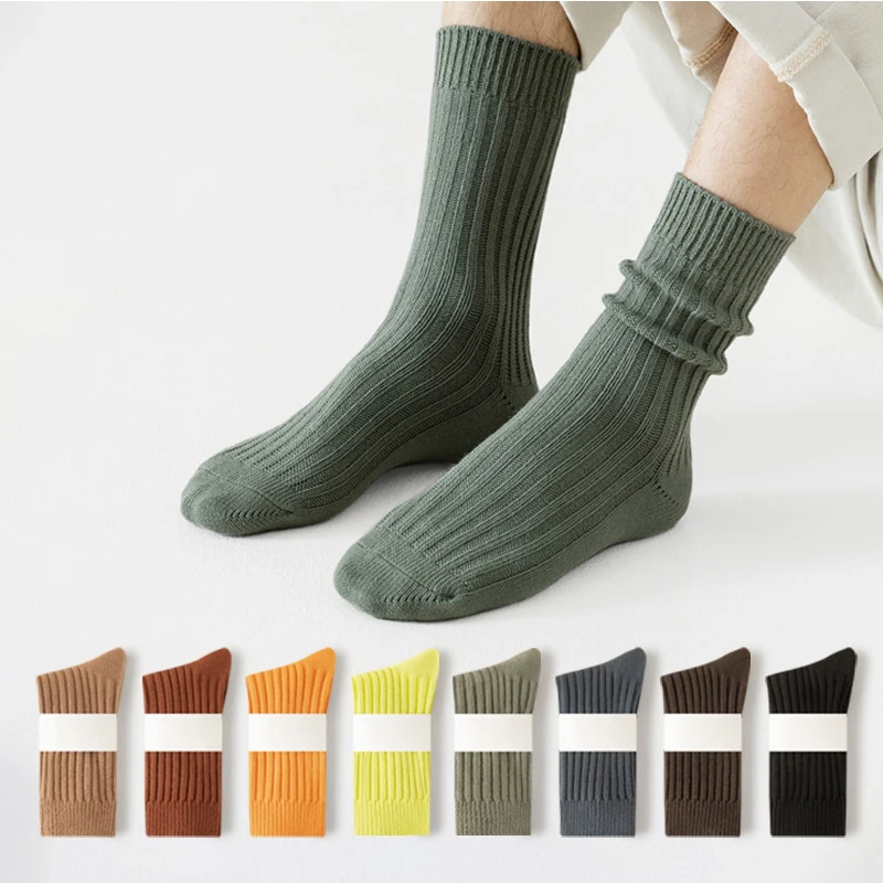 M01ZJ wholesale socks crew mens high quality black socks mens  dress socks
