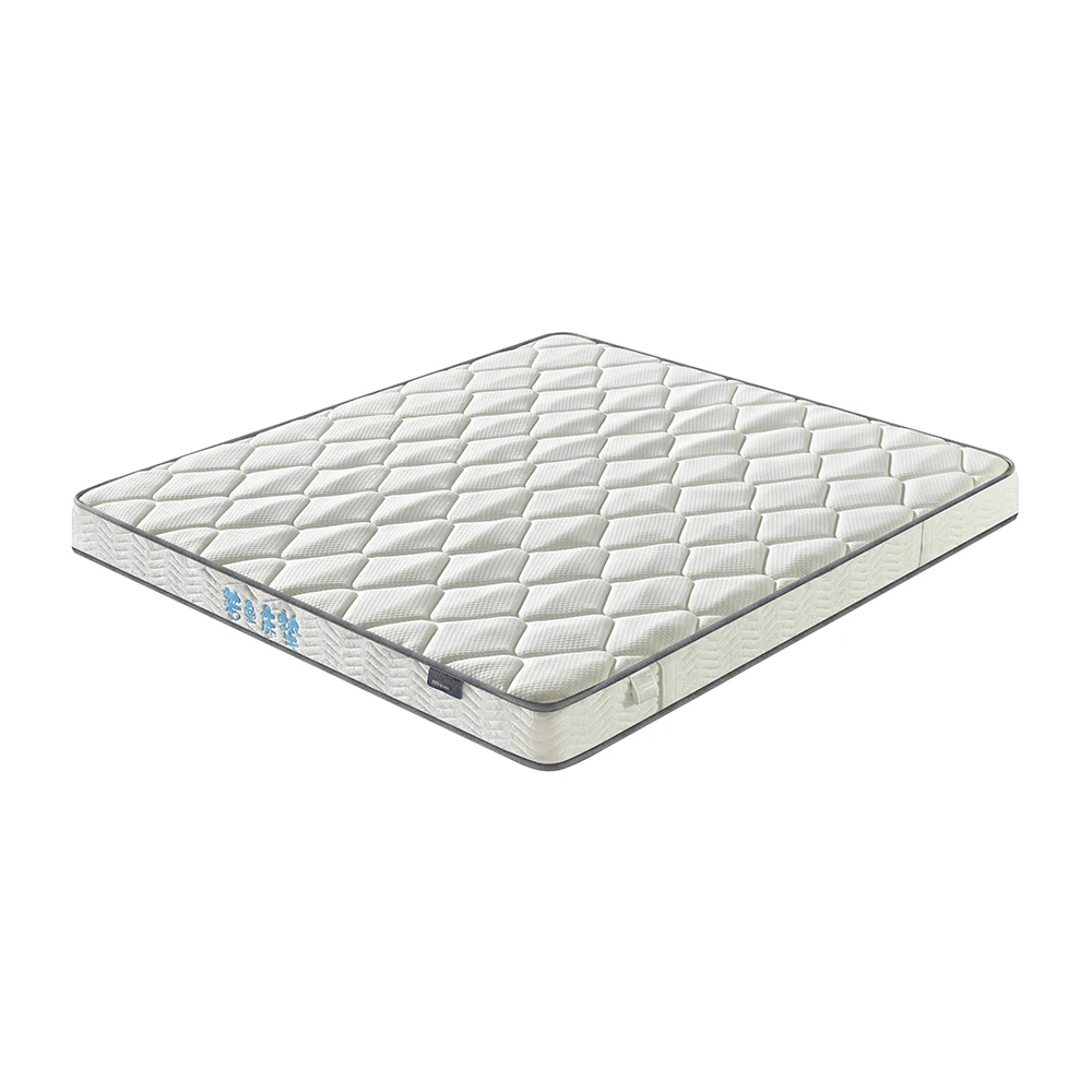 Tight Top One Side Knitted Fabric Roll Up Pocket Spring Mattress Head to Toe Support Zone Mattress