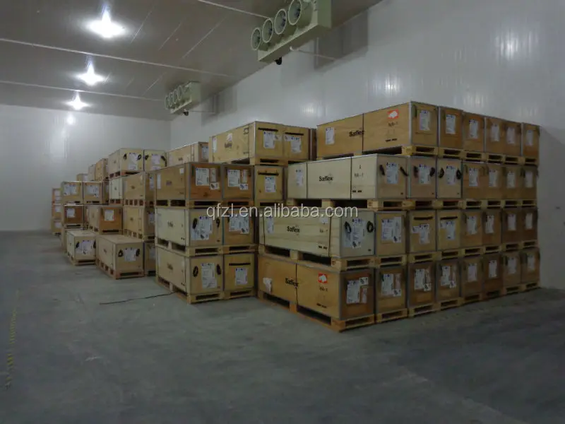 Mini Cold Storage Room Engineers Available to Service Machinery Overseas 36-45kg/m3 Customized R404A / R22 Sustainable Copeland