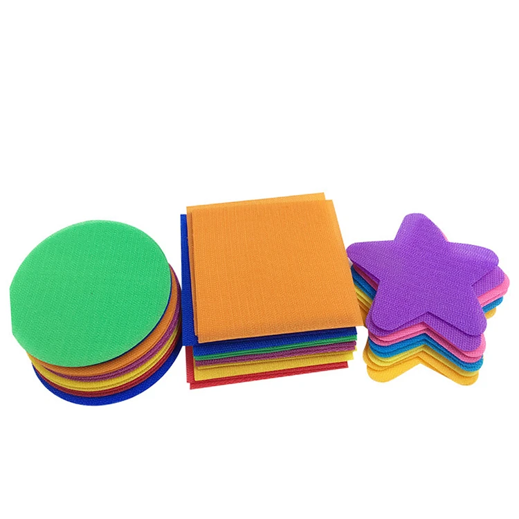 Colorful Carpet Markers Sitting Spot Dots Preschool Classroom Sit Custom Shape