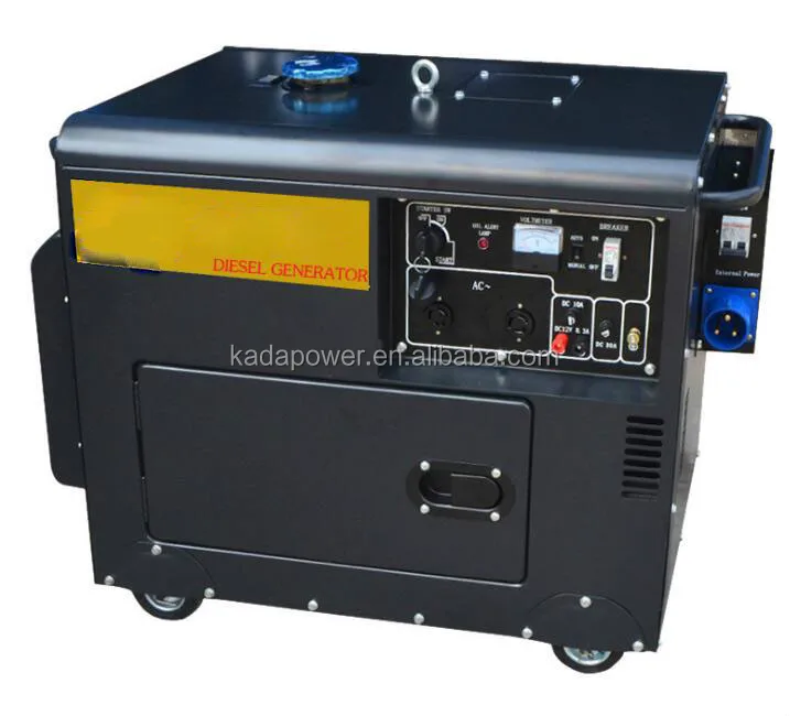 Kada 5kva generator with diesel engine air cool generator