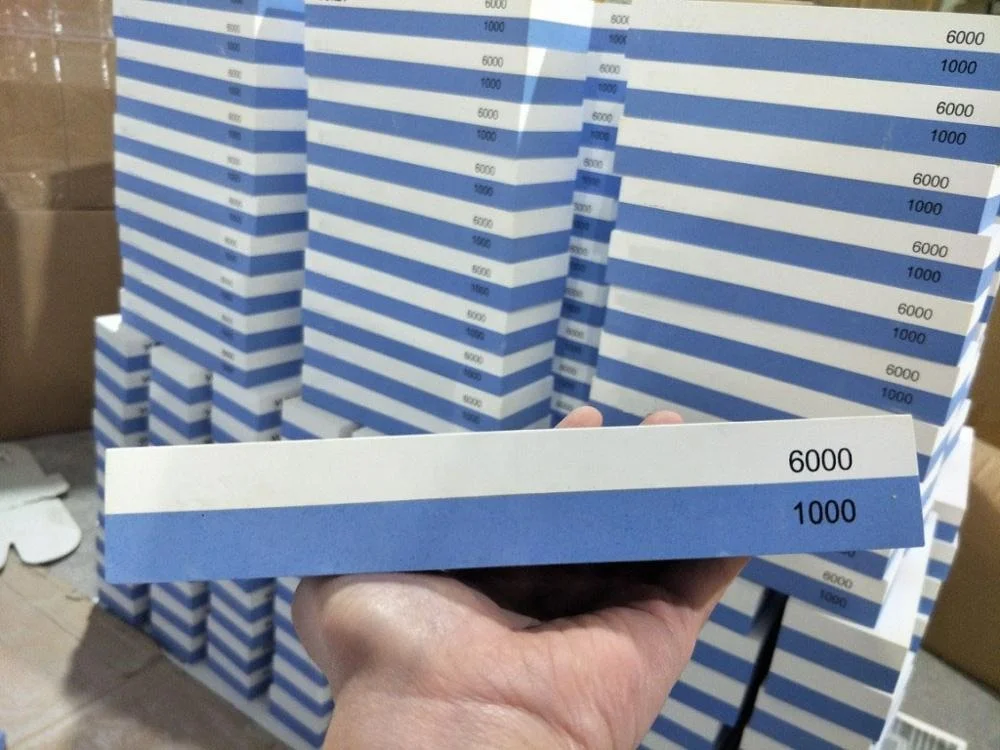 
free samples for1000/6000 grit knife sharpening stone wet stone knife sharpener 