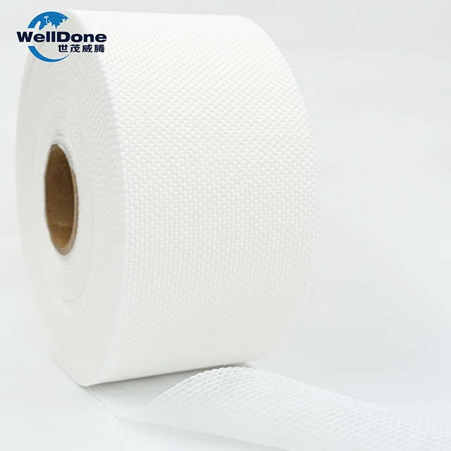 Welldone, Гидрофильная целлюлоза и полиэстер, простые влажные салфетки, сырье, спанлейс, нетканый материал, рулон