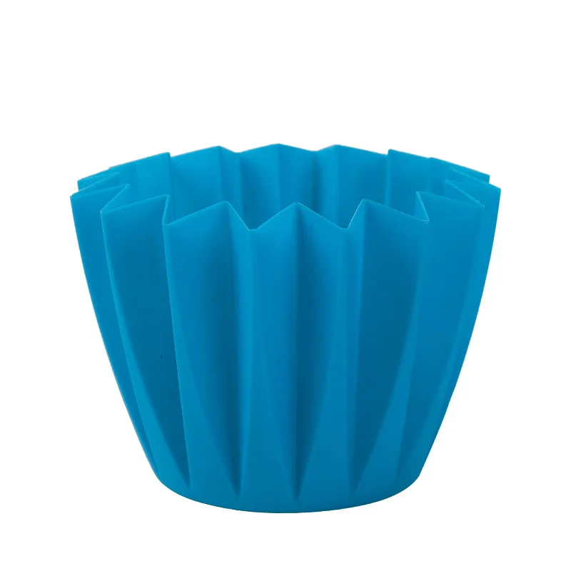 Creative origami pots plastic resin flower pots gardening decoration creative small flower pots manufacturers wholesale
