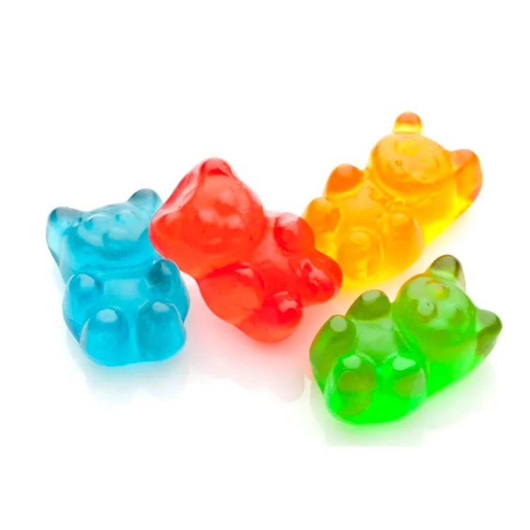 Фруктовый сок порошок для производства мягкого Gummy медведя сладким вкусом мини жевательные конфеты в мешок упаковки
