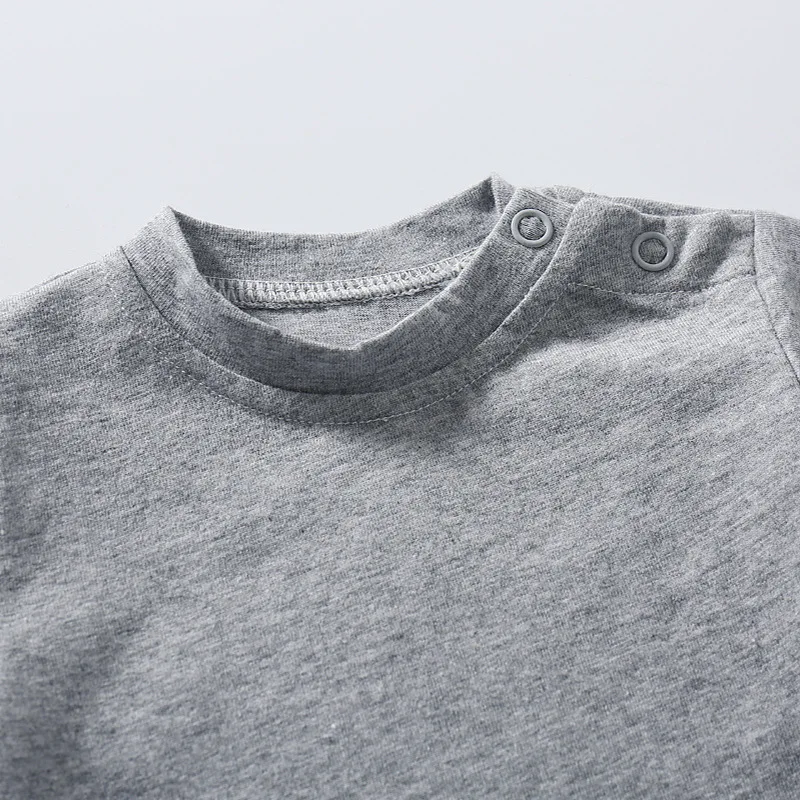 High Quality All Cotton Custom Baby T Shirt Summer Baby Tees Short Sleeve Plain Toddler T Shirts for Little kids