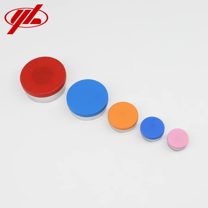 13mm 20mm 28mm 32mm  Pharmaceutical  Cap Cover Aluminium Plastic Flip Top Cap Seals For Injection GlassVial