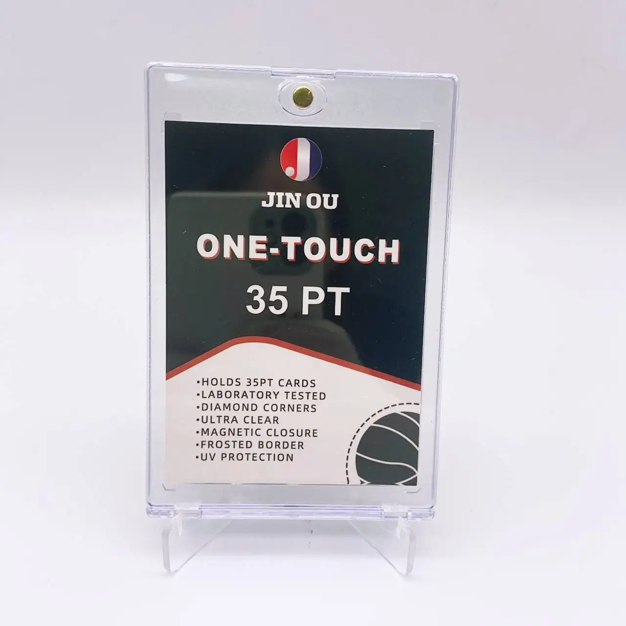 35pt Trading magnetic Card Magnetic case JO-OTCT-1 100% UV protective one touch  card holder