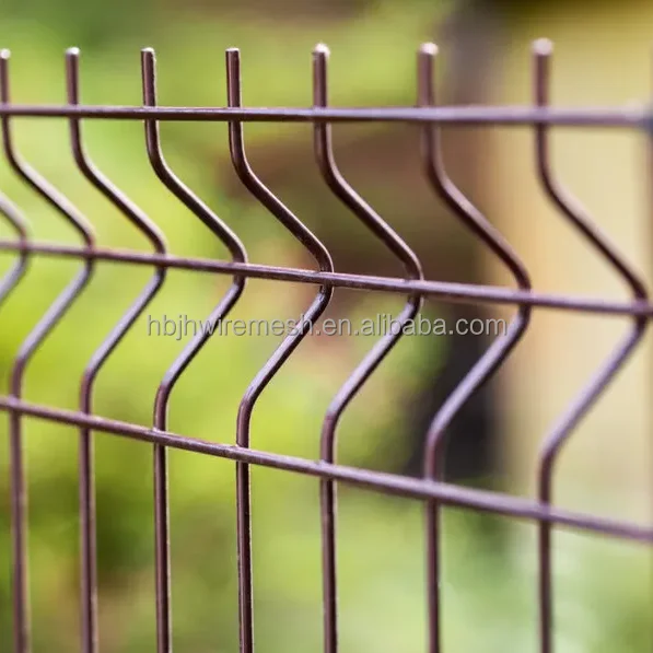 Waterproof Iron Wire Pvc Coated Fence Steel Panel Forti V Fold Safety Fencing