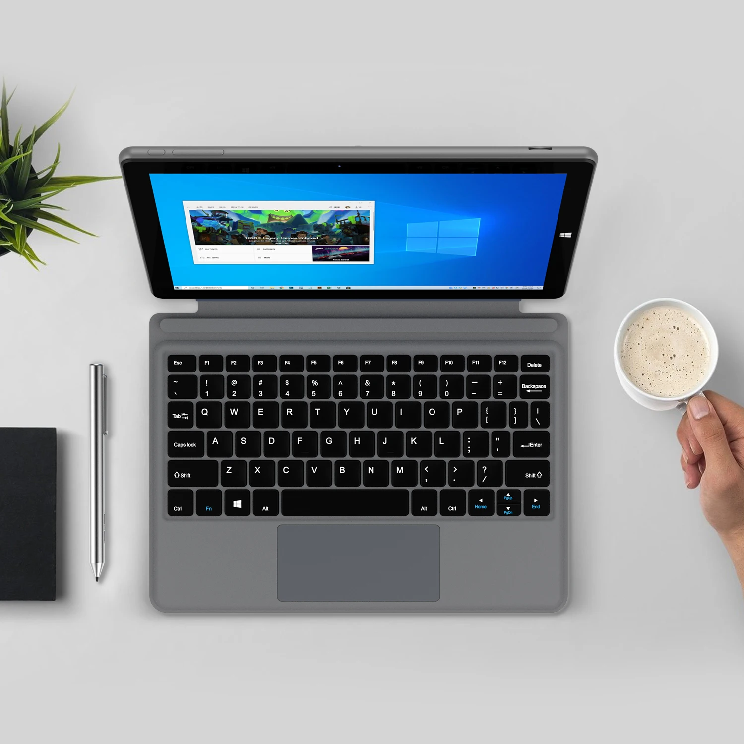 Планшет Alldocube iWork 20 Pro 2 в 1 8 + 128 ГБ 10 5 дюйма Intel N4120 1920x1280 IPS