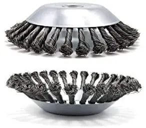 8 inch Steel Wire Wheel Lawn Mower Grass Trimmer Brush Cutter Weed Wheel Weeding Disc For Weeding Machine