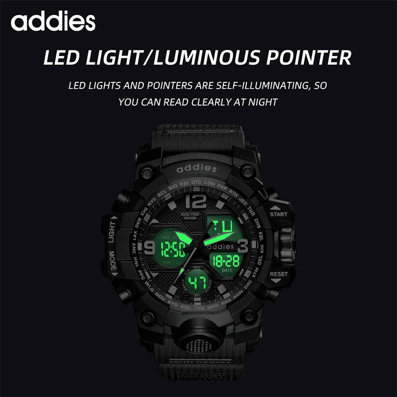 New C Shock Men Watches G Sports Shock Watch LED Military Waterproof Wristwatches