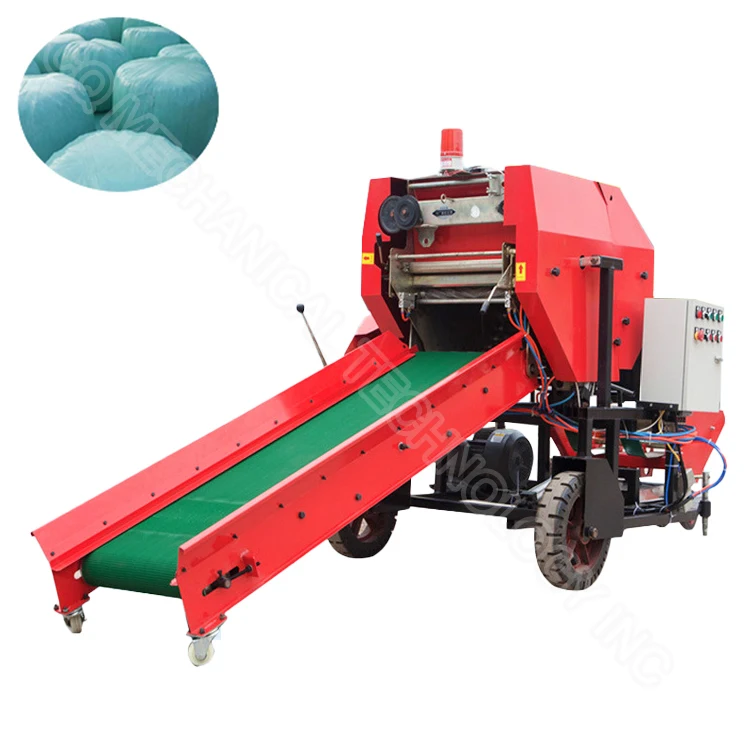 Efficient mini silage baler machine agriculture hay baler