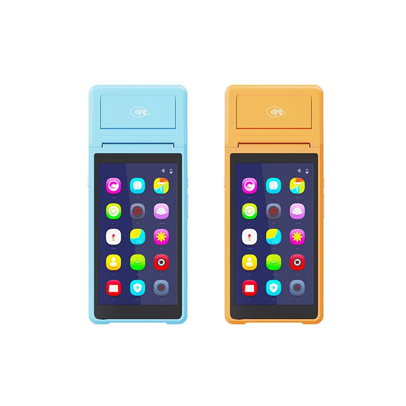 New Android Receipt Printer Pos Terminal Android Pda With Printer Android Pos Terminal