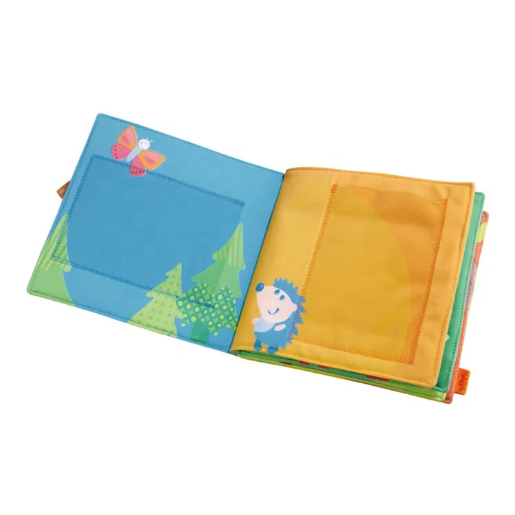 Custom Toys Type baby cloth photo book at classroom or home