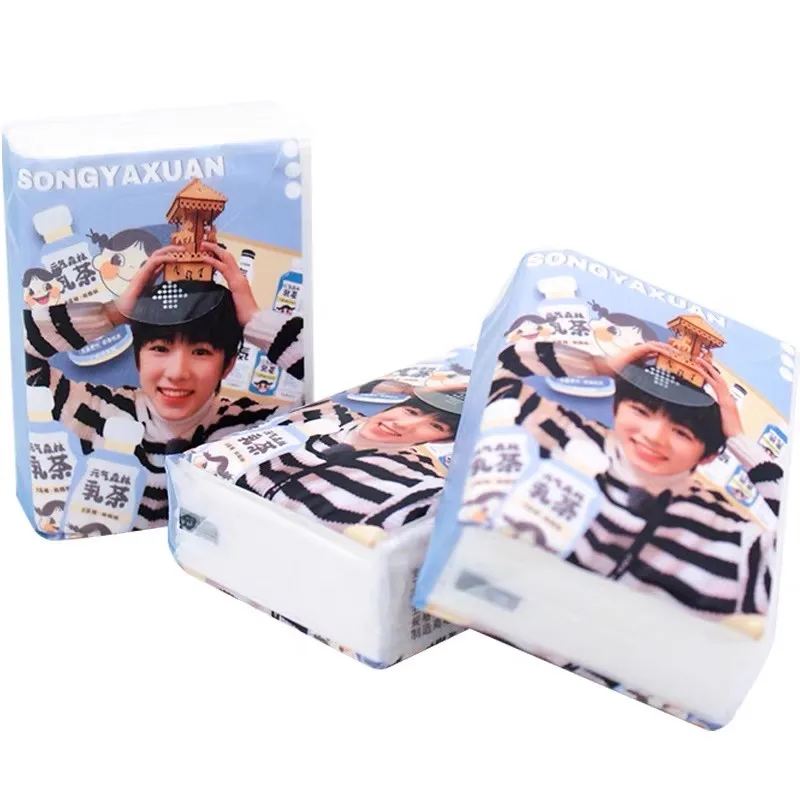 Personalized Birthday Cocktail Napkins decoupage Tissue Paper Personalised with date