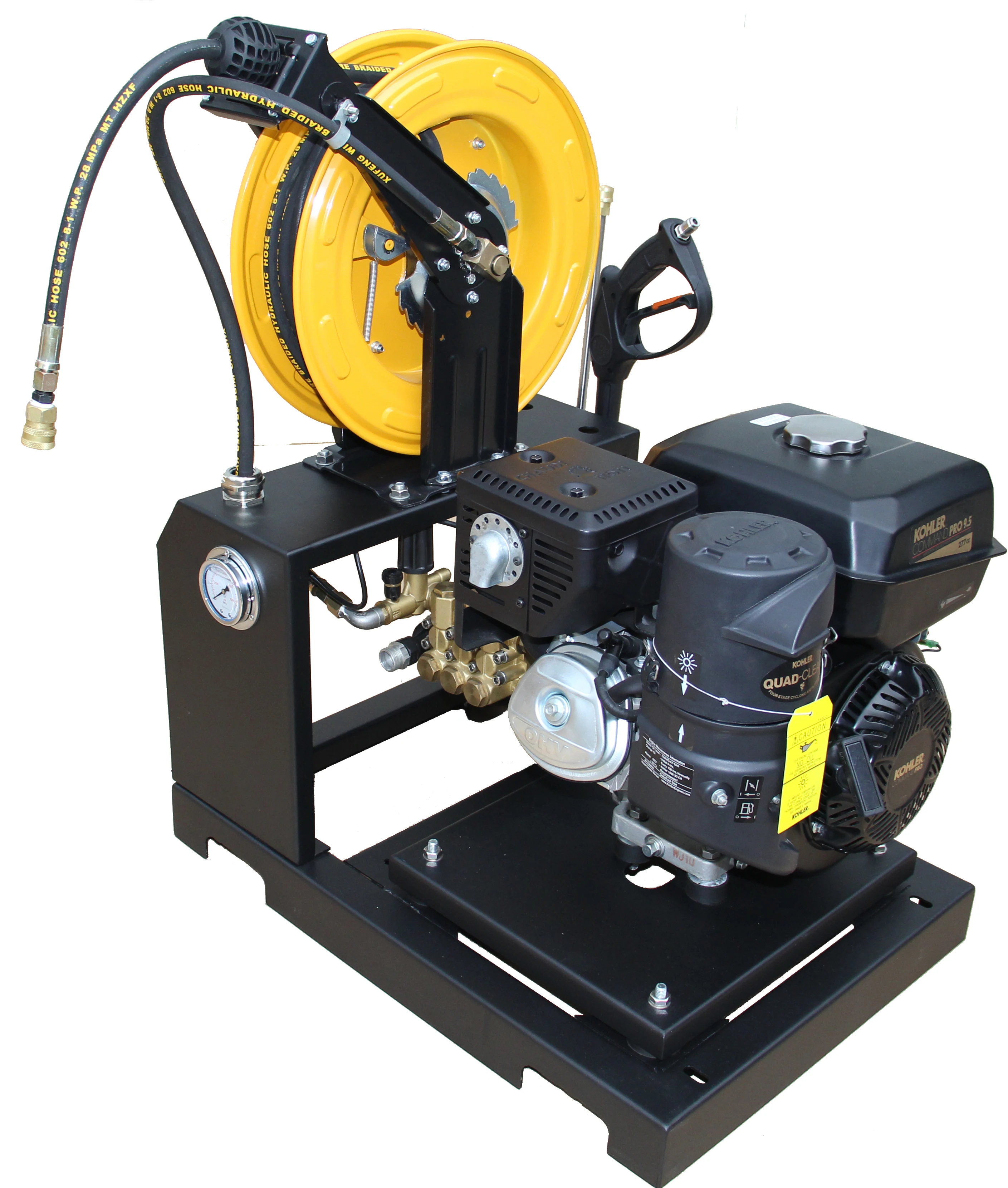 180 Bar Heavy Duty Gasoline High Pressure Washer 7HP Petrol Engine High Pressure Cleaner