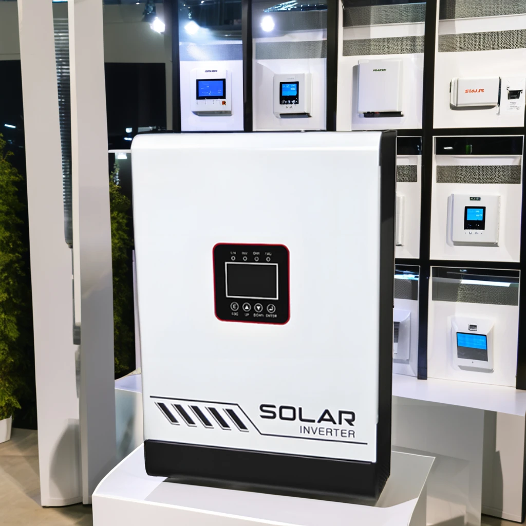 Competitive Price New 100A MPPT Solar Inverter Single Hybrid Photovoltaic Inverter LED Home Use AC 60Hz Off-Grid Compatible