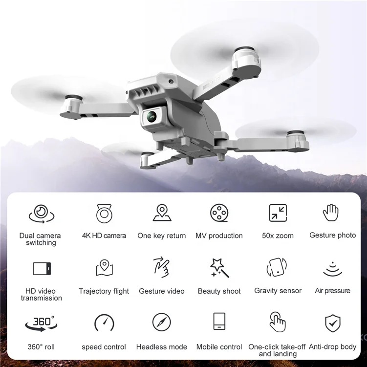  Дрон 4k Профессиональный Квадрокоптер Mi Xiaomi Fpv Gps Dji камера мини дроны и дешевый Hd Rc