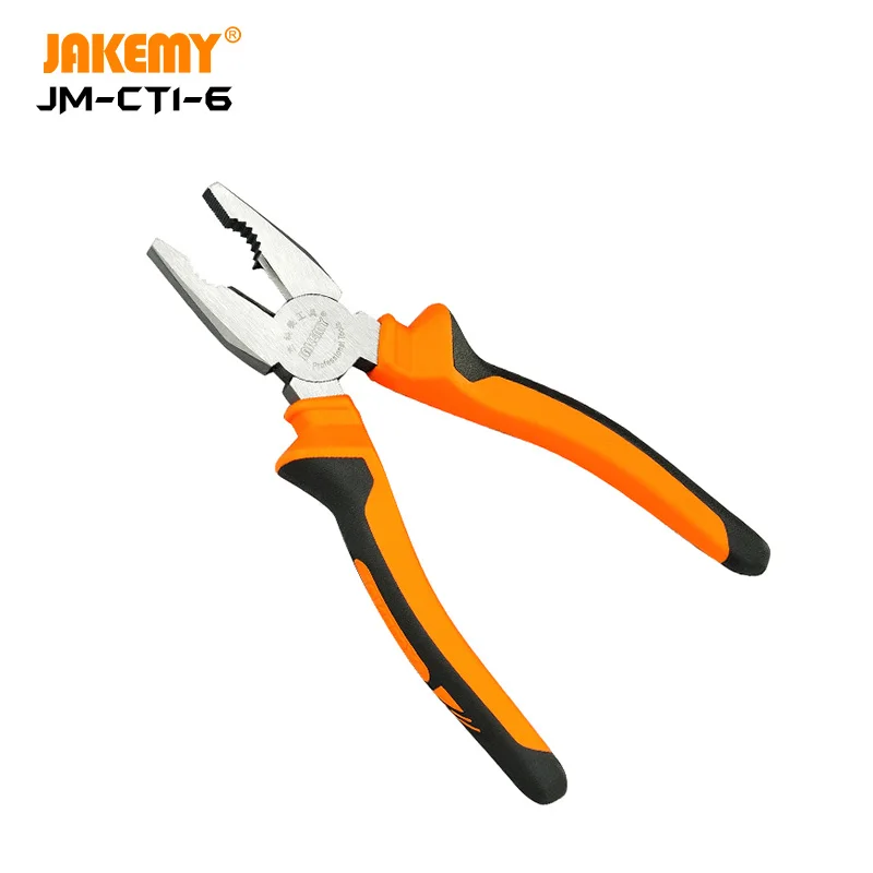  JAKEMY Оптовые точные плоскогубцы из нержавеющей стали DIY ручной инструмент для скручивания режущей проволоки обслуживания