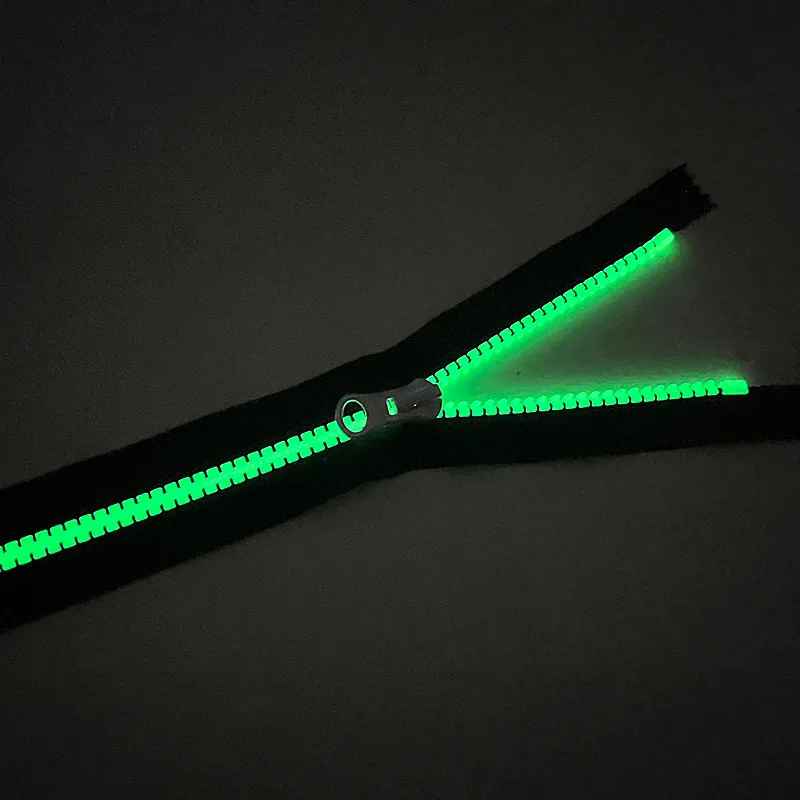 #5 Glowing Zipper Night Luminous Noctilucence Zipper Glow in the Dark