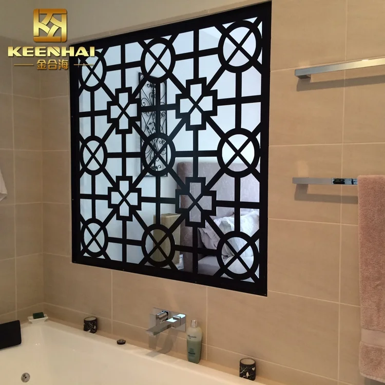 Customized Modern Industrial Design Stainless Steel Decorative Window Grill Folding Screen for Outdoor Kitchen Entry Point