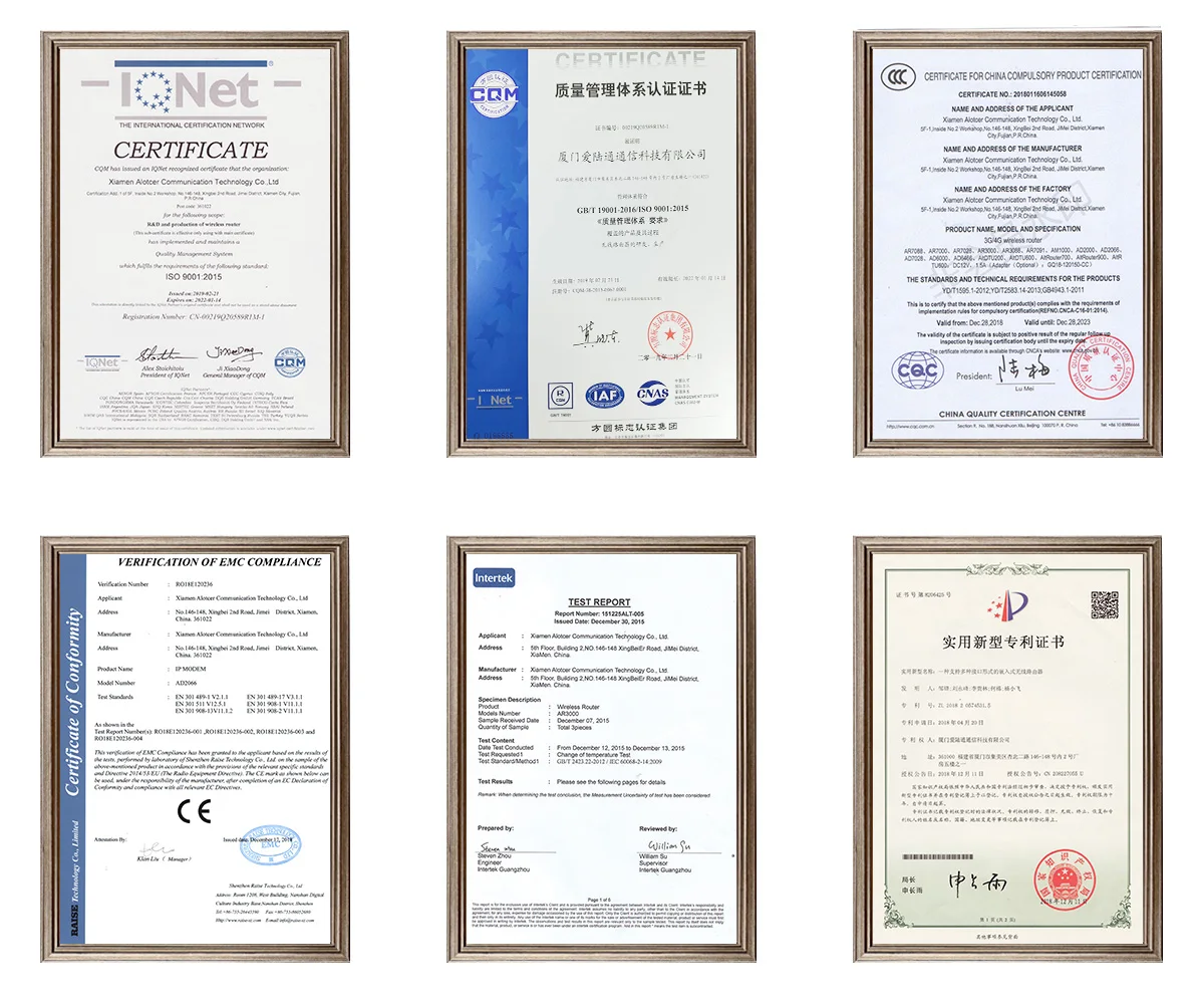 Wifi Hotspot Portable Mini 4G Industrial Cellular Modems for Broadband Internet Sharing WIFI Sharing and Customizable Bands OEM