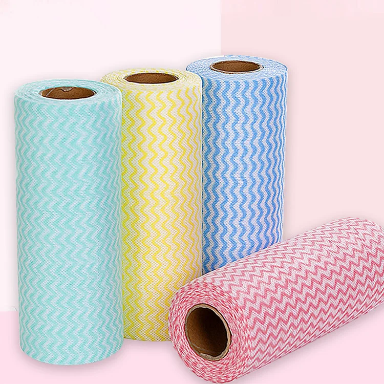 Best Quality 100% Polypropylene microfiber Disposable kitchen wash NonWoven cleaning cloth