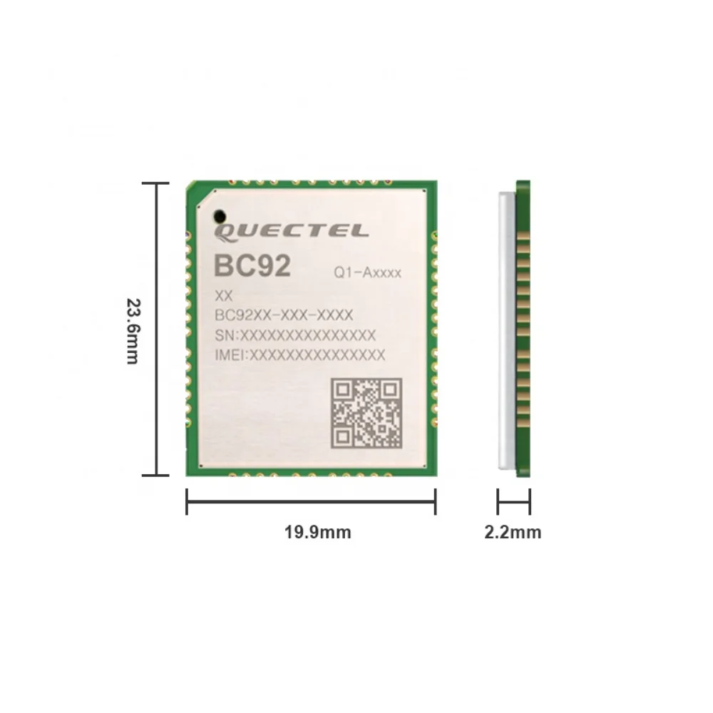BC92 New Original Stock Dual-mode Module LTE NB-IoT/GSM Module Compatible with GSM/GPRS M95 NB-IoT BC92-G and LTE BG92 Module