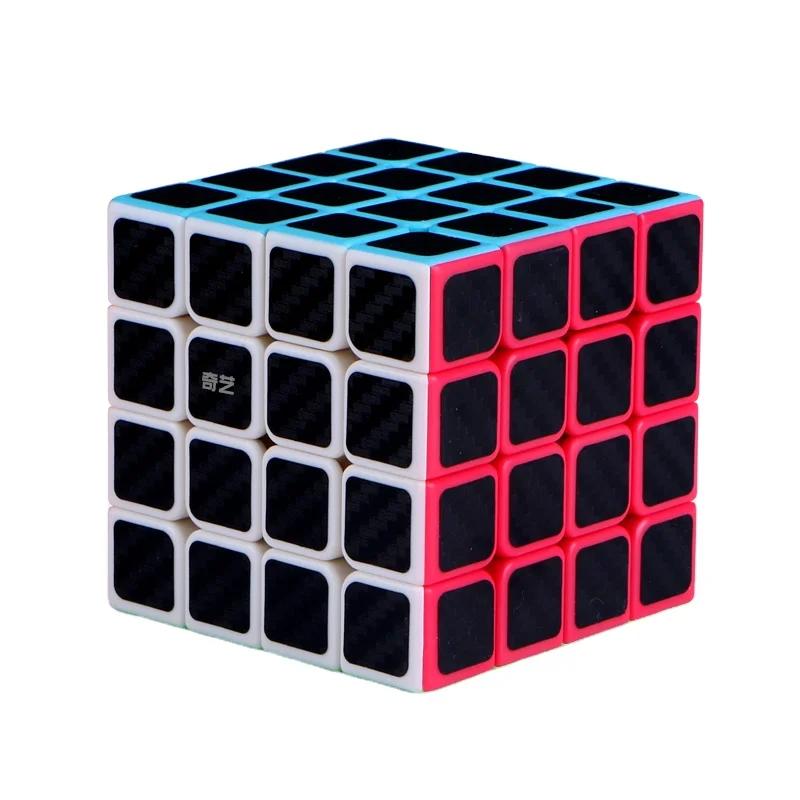 qiyi qiyuan s2 4x4 Puzzle Toy Children Kids Gift Toy Carbon Fiber Cube Magic Cube Speed Magic Cubes