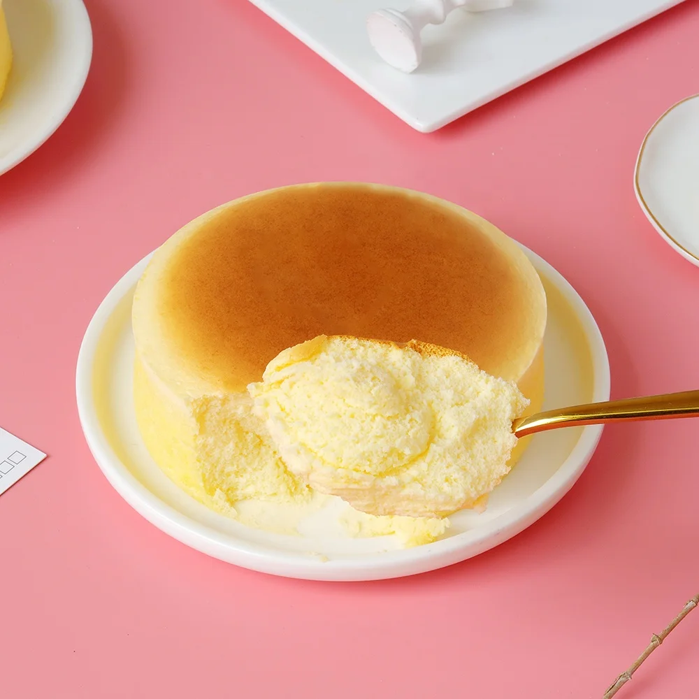 High Grade New Design E-commerce French freezingFrozen cake Health and Safety 8-inch light cheese cheese cake