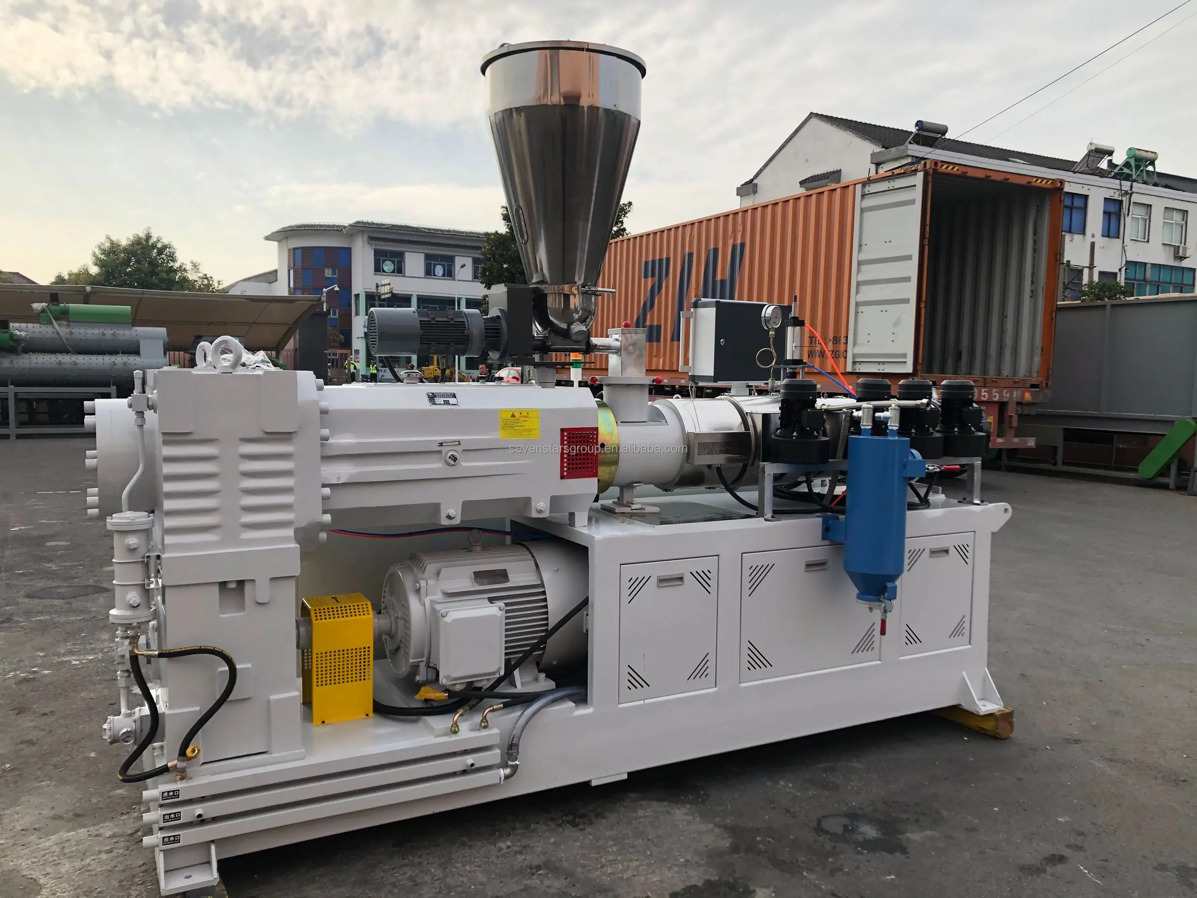 Sevenstars machine PVC pipes one cavity pvc water hose extrusion product machine line with high efficiency