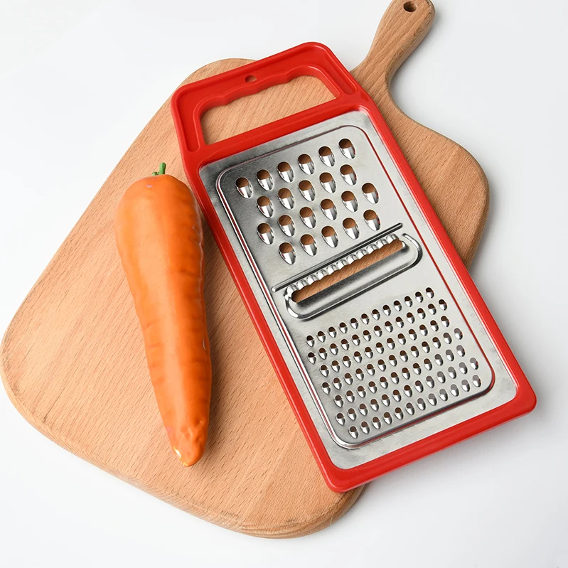 Оптовая продажа многофункциональная кухонная плоская терка из нержавеющей стали для сыра картофеля овощей слайсер кухонные