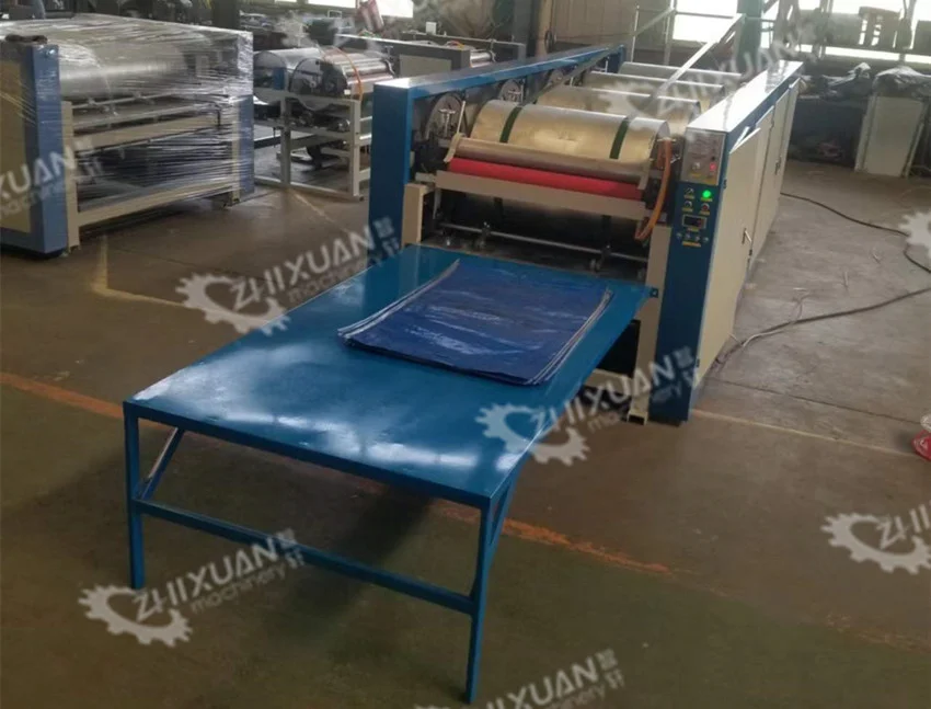 polythene jute pp mylar plastic offset tote printer with dryer logo flexo printing machine price