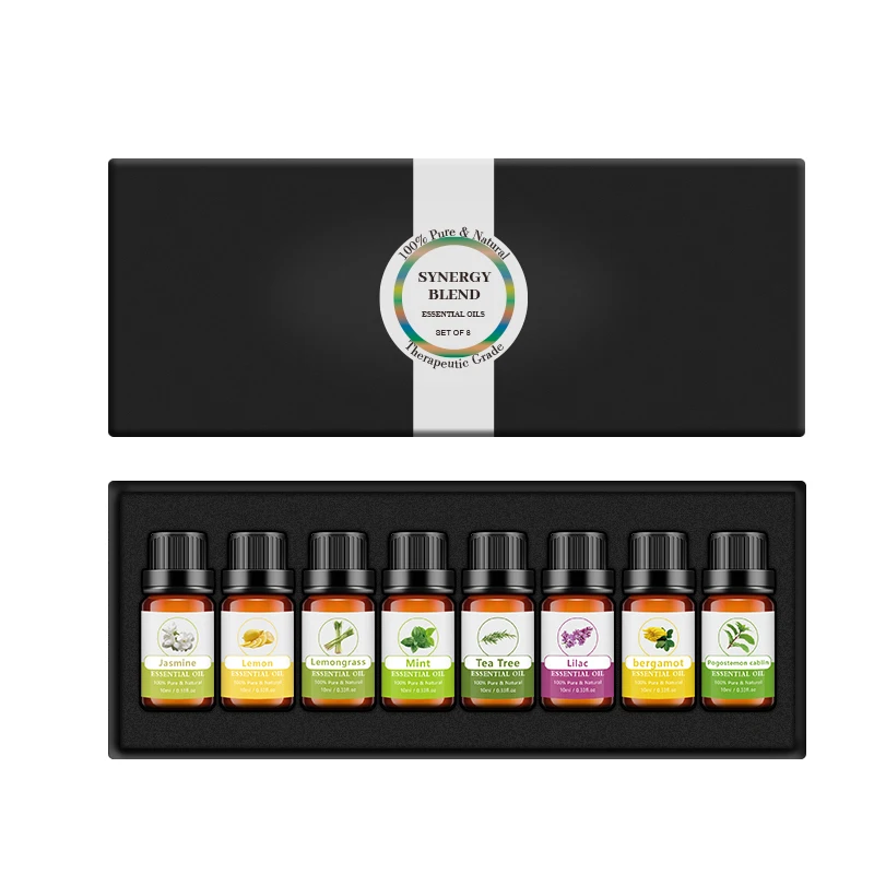 Amazon vendor wholesale prices message sleep body 100% natural organic pure fragrance aromatherapy essential oil set gift boxes