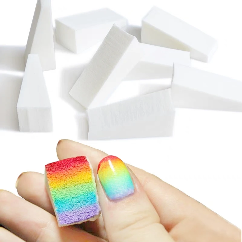 Wholesale Professional Nail Art Brush Soft Mini Sponge Painting Tools for Gel Polish Gradient Blend