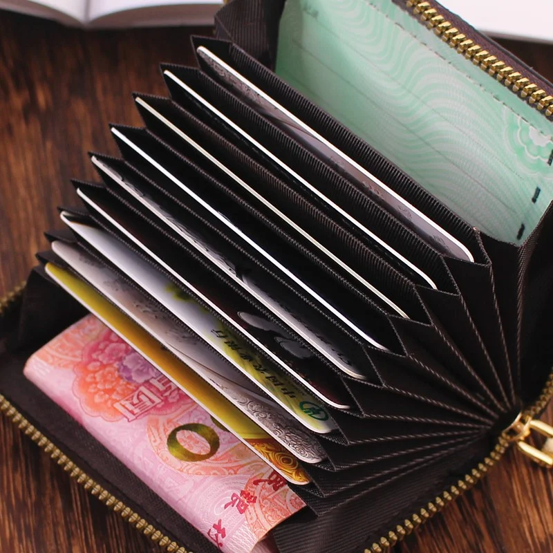 Wholesale Fashion Europe And America Women Cheap Price ID Card Holder Wallet Men Purse