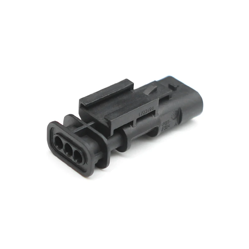 3Pin 1-1703494-1 MCON Interconnection System 1.2mm Series Male Auto Waterproof Connector Cable Connectors Reversing Radar Plug