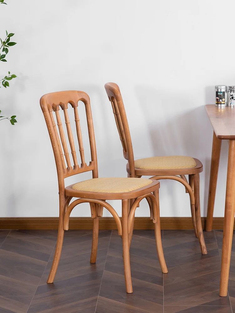 Wholesale Brown Wooden UK Bulk Rental Classic Banquet Wood Church Chiavari Pieces Wedding Event Chaise Napoleon Chair