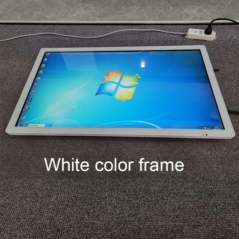 KINGONE HD-MI VGA Cable Industrial Equipment Open Frame VESA Wall Mounted Metal Monitor 21.5 inch Capacitive Touch screen