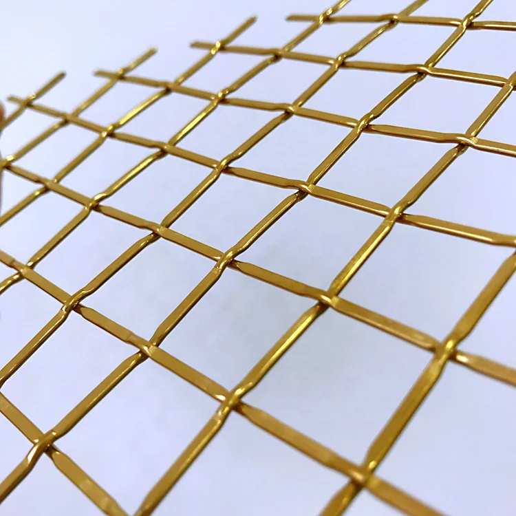 PVD coated stainless steel wire mesh for mesh screens