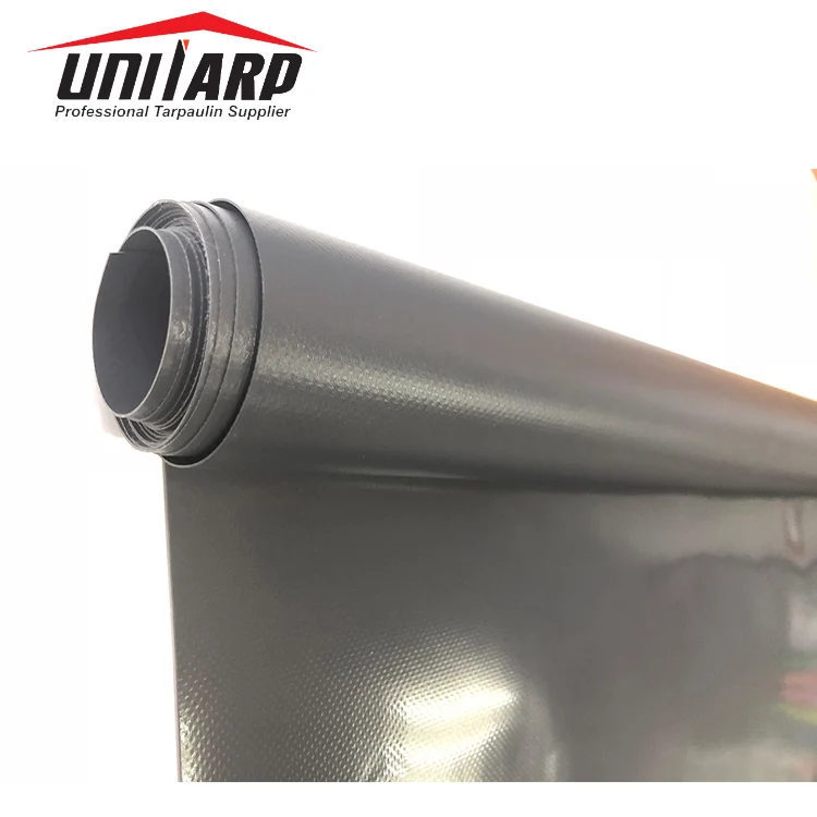 High UV FR Vinyl PVC Coated Polyester 650gsm 900gsm Truck Fabrics PVC Trailer Tarpaulin