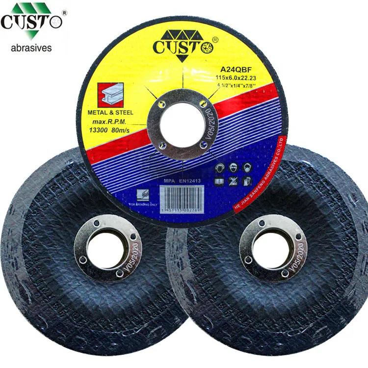 White Aluminium Oxide Grinding Wheel White for Steel Metal Rubber Abrasive Grinding Discs