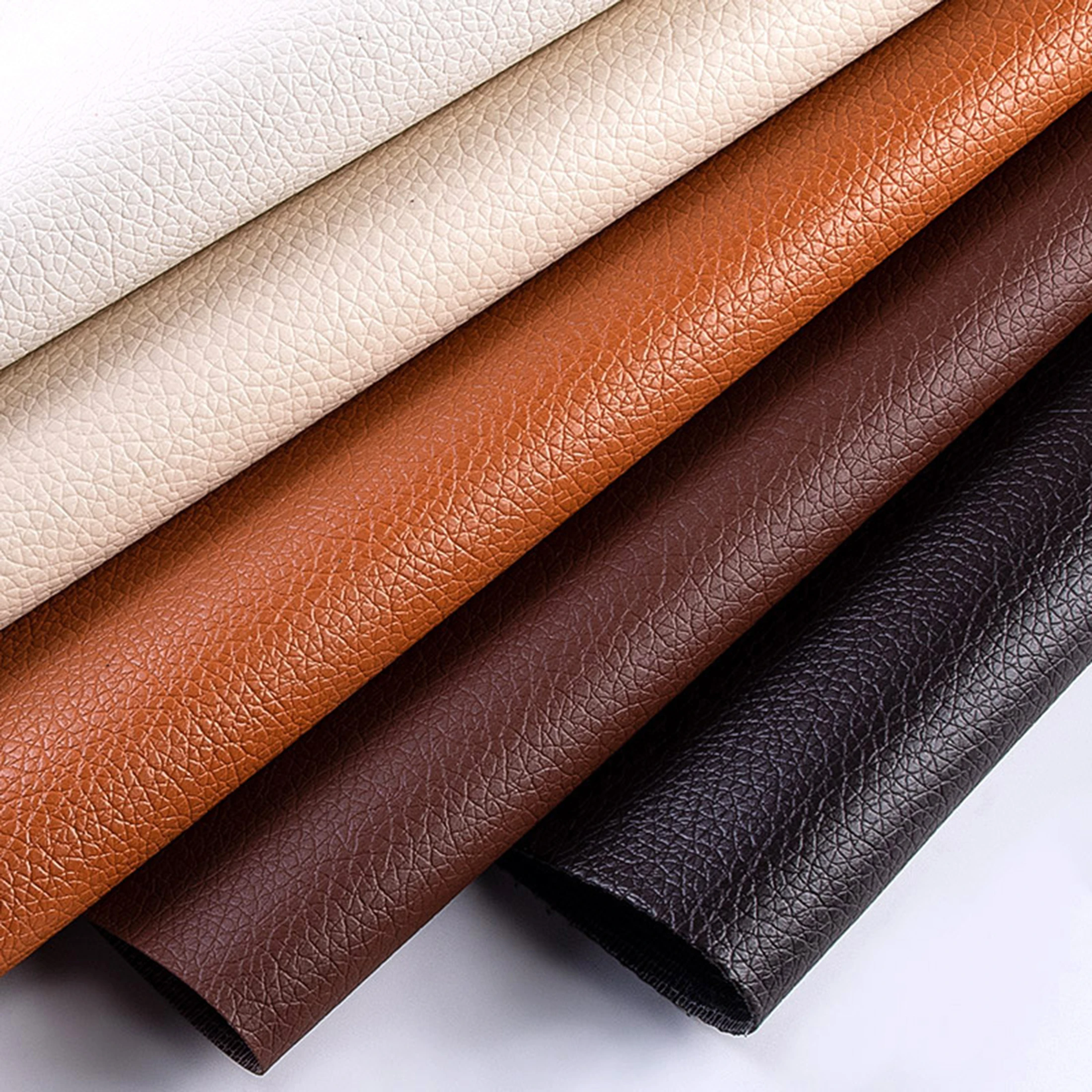 DE90 High quality pvc vinyl fabric faux pvc leather for car seat cover,bags,sofa