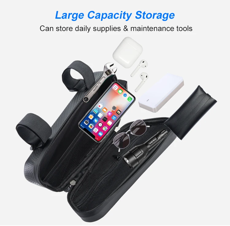 Bicycle Front Tube Frame Bag Bicycle Bag OEM Storage Bag for Bike Bike accessories